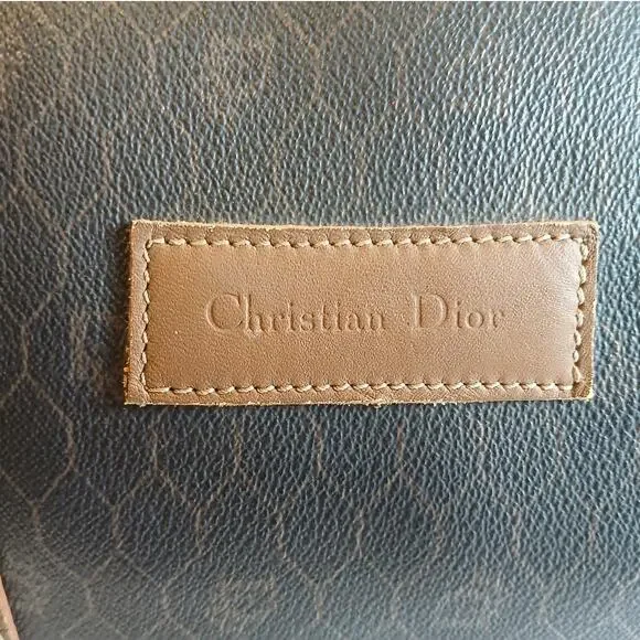 FLASH SALE Authentic Christian Dior Honeycomb Boston Medium Weekender Bag